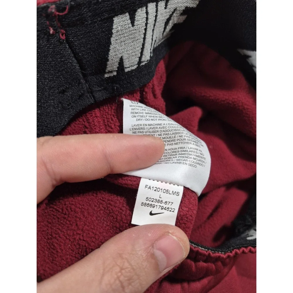 Washington Redskins Pants Mens Large Red NFL Football Nike Therma Fit On Field